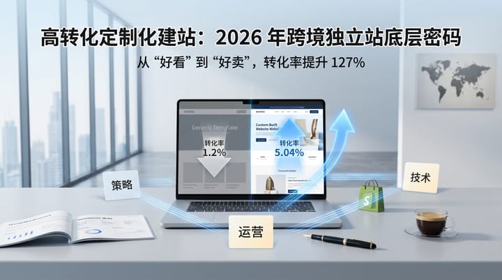 高转化定制化建站：2026年跨境独立站从"好看"到"好卖"的底层密码