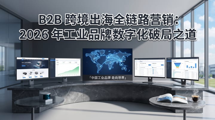 B2B跨境出海全链路营销：2026年工业品牌数字化破局之道