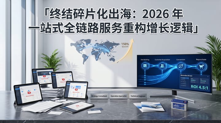 终结碎片化出海：2026年一站式全链路服务如何重构跨境增长底层逻辑